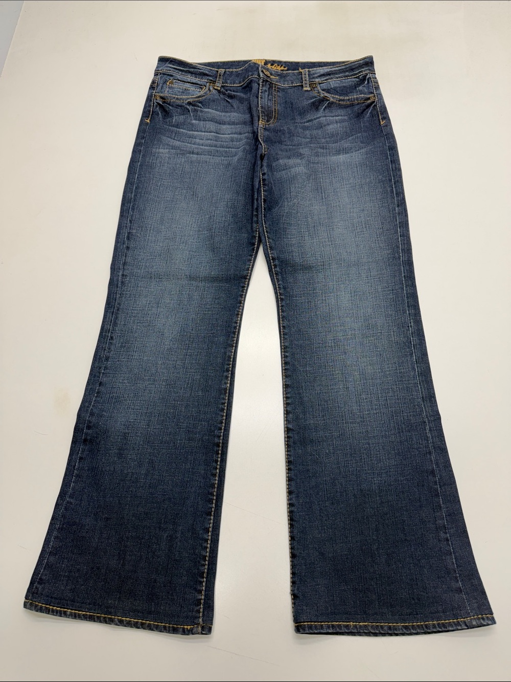 KUT Women’s 16 Long Bootcut Blue Jeans